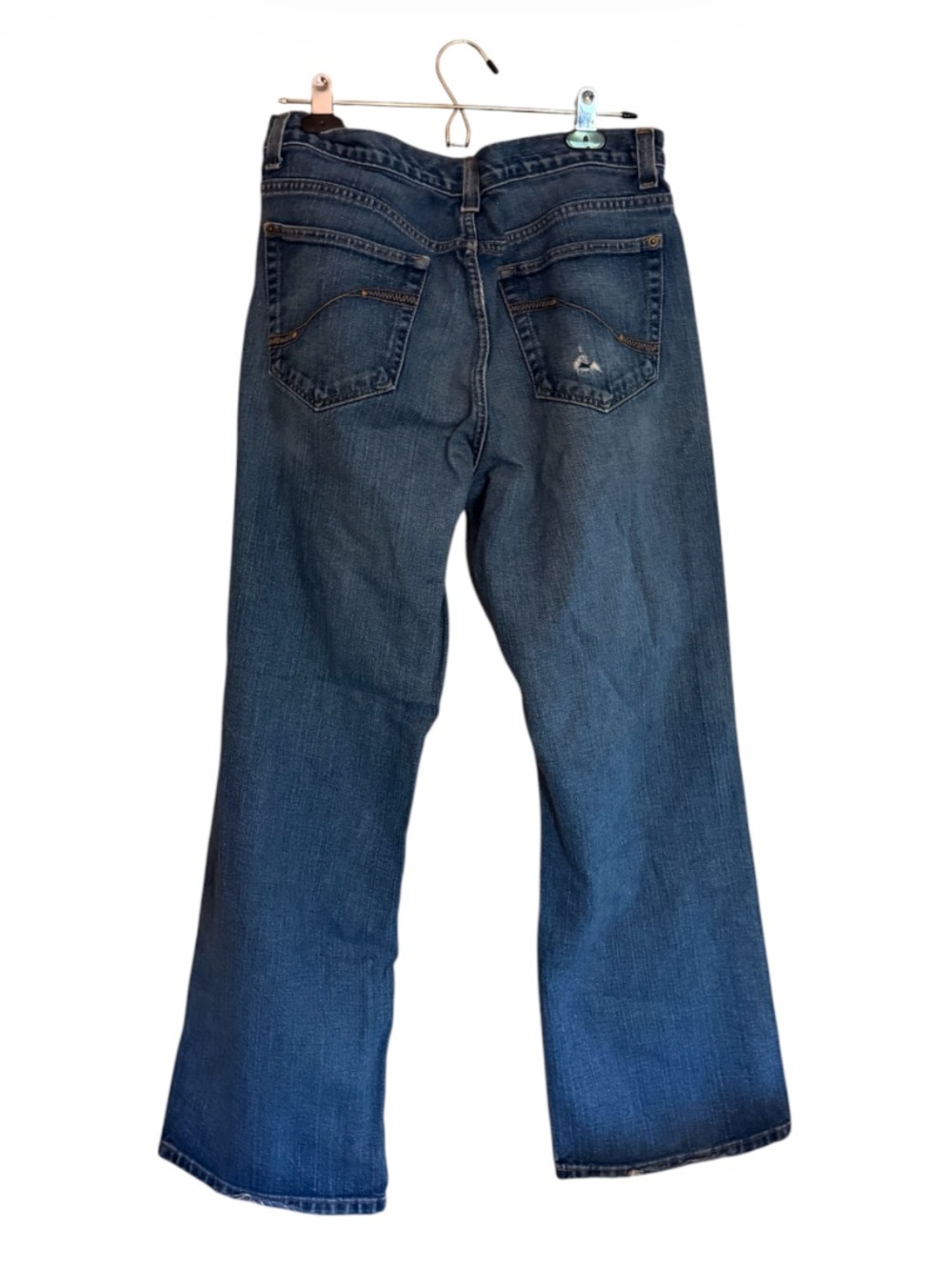 DKNY VTG Men’s Natural Distressing Denim Blue Jeans Size 34 Unisex Vacation ⭐️